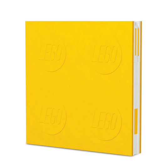 LEGO Notebook with Pen Yellow Stationery