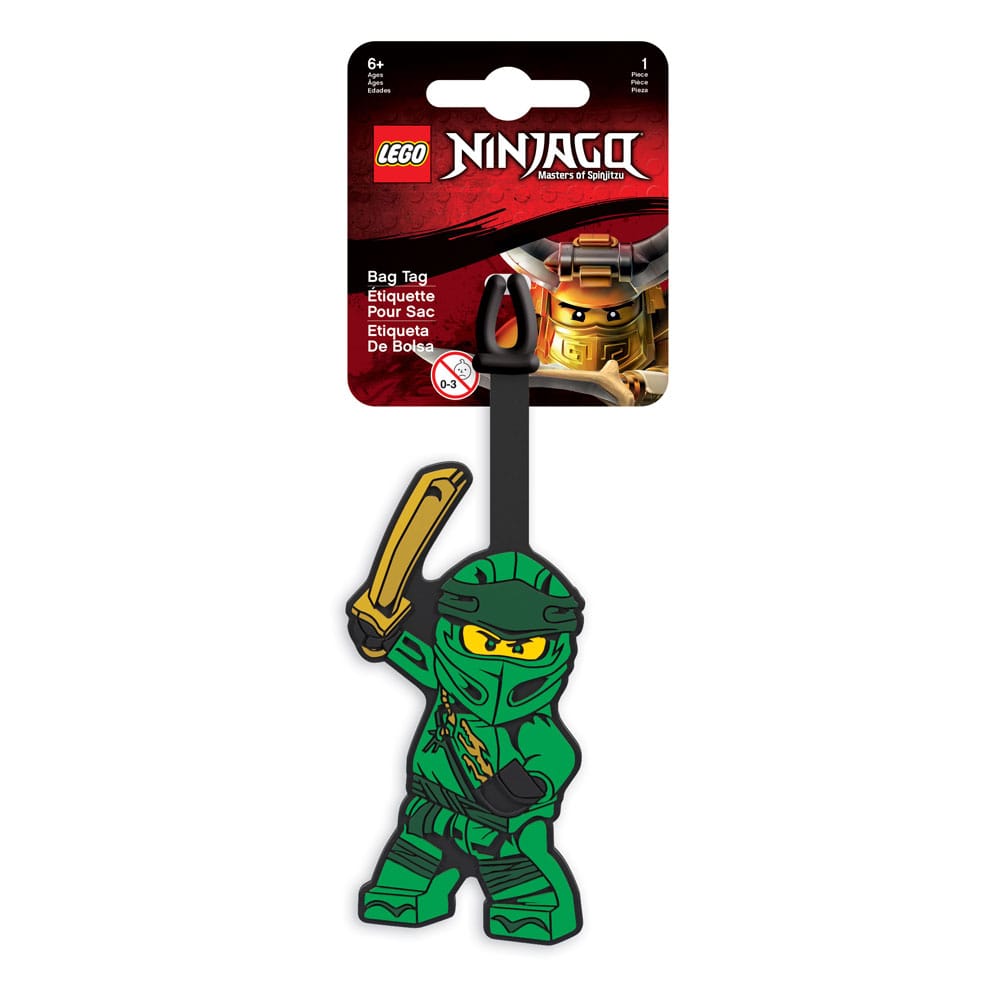 LEGO Ninjago Luggage tag Lloyd 9 cm Keyrings