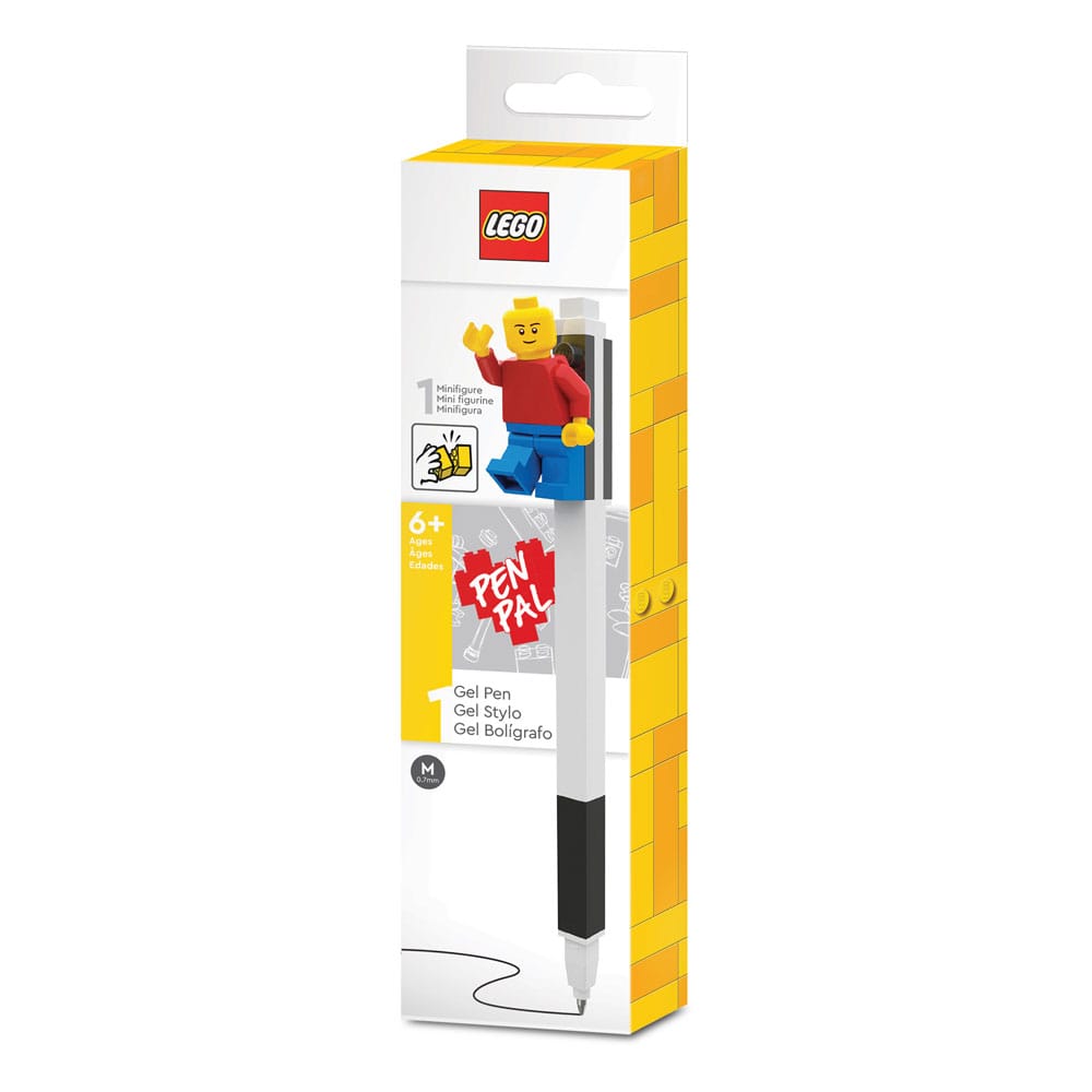 LEGO Gel Pens with Legofigur Black Stationery