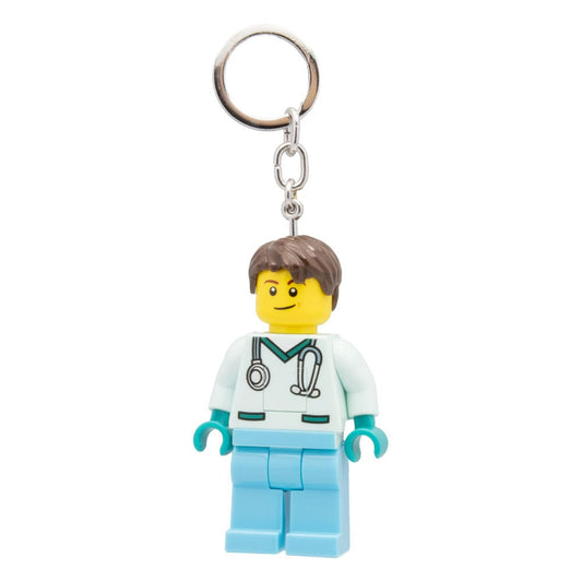 LEGO Minifigures Light-Up Keychain Doctor 8 cm Keyrings