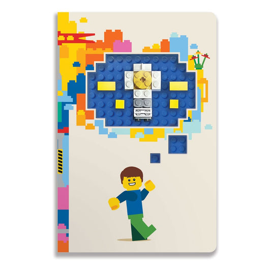 LEGO Minifigures EZ2R Notebook Thoughts Stationery