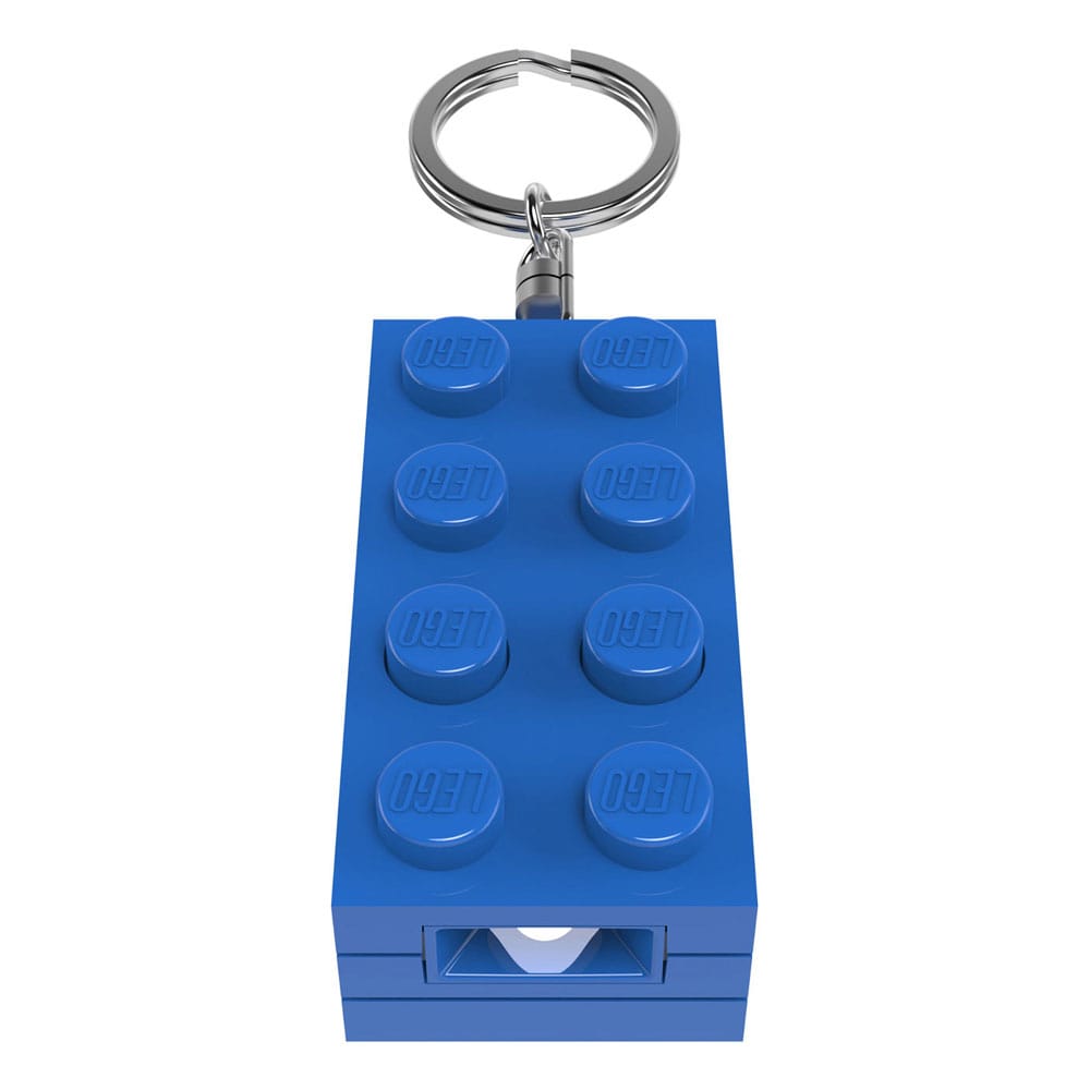 LEGO Minifigures Light-Up Keychain Stone blue 8 cm Keyrings