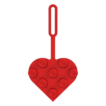 LEGO Minifigures Luggage tag Heart Red 10 cm Keyrings