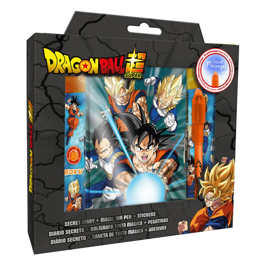 Dragon Ball Secret Diary Set with Lock Stationery