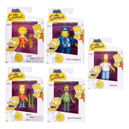 Simpsons Mini Figure Wave 1 6 cm Assortment (8) Jakks Pacific