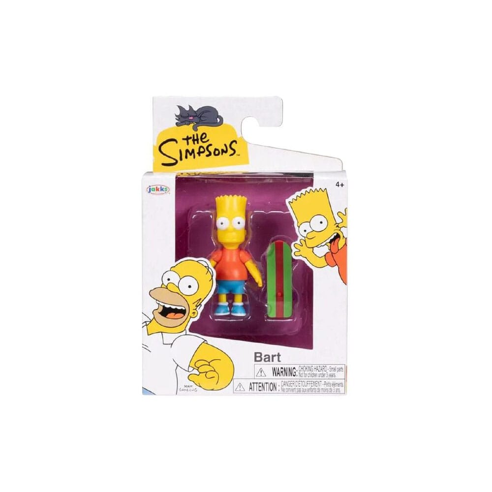 Simpsons Mini Figure Wave 1 6 cm Assortment (8) Jakks Pacific