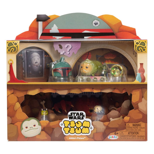 Disney Tsum Tsum Mini Figures Star Wars Jabba´s Place Deluxe Set Plushes