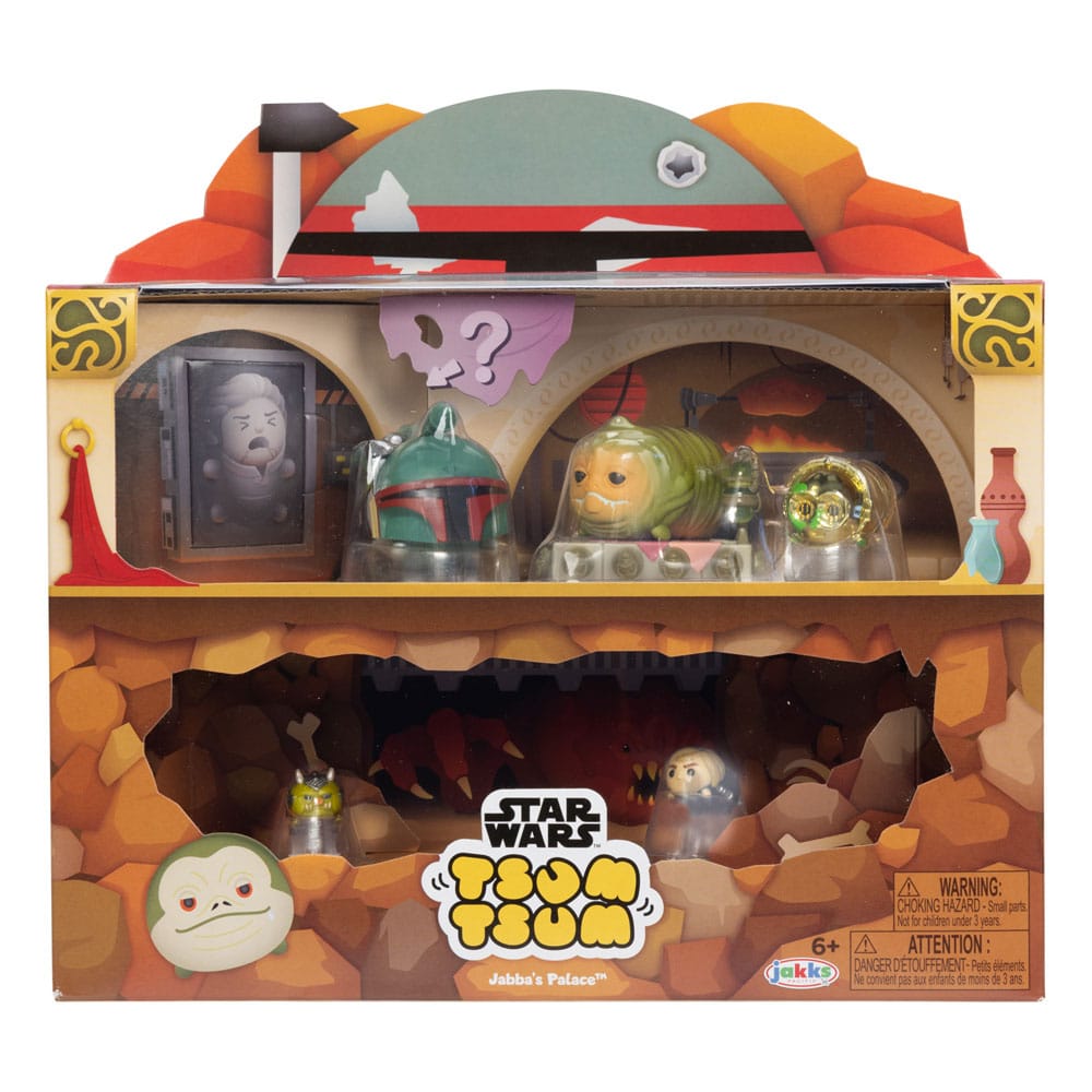 Disney Tsum Tsum Mini Figures Star Wars JabbaÂ´s Place Deluxe Set