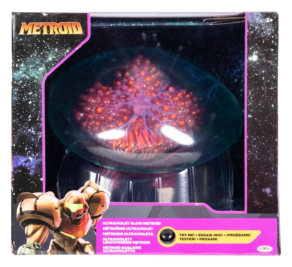 World of Nintendo Metroid Prime Actionfigure Metroid Ultraviolet Glow 15 cm Jakks Pacific