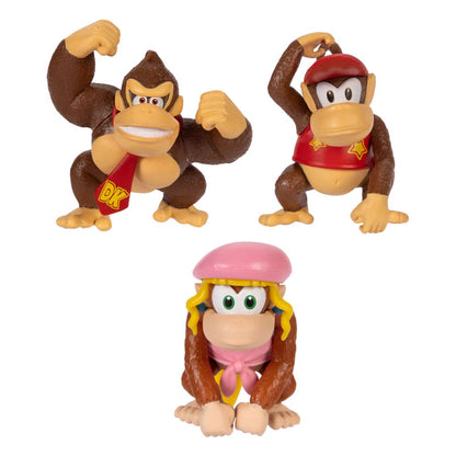 World of Nintendo Mini Figure Donkey Kong 6 cm Assortment (16) Jakks Pacific