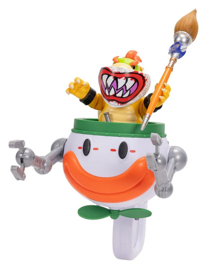 The Super Mario Galaxy Movie Action Figure Bowser Jr. with Clown Car 13 cm Jakks Pacific