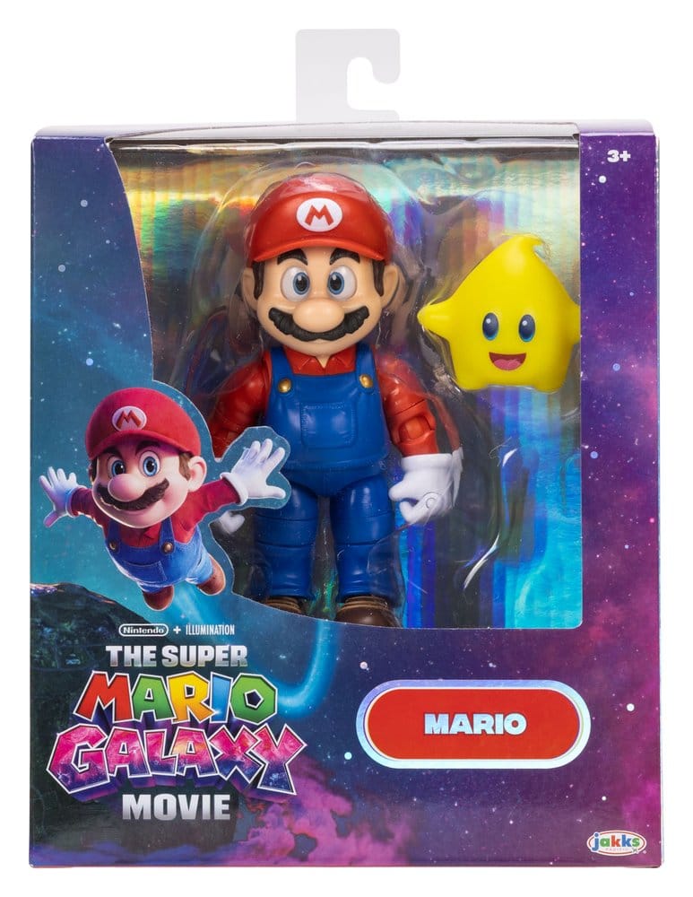 The Super Mario Galaxy Movie Action Figure Mario 13 cm Jakks Pacific