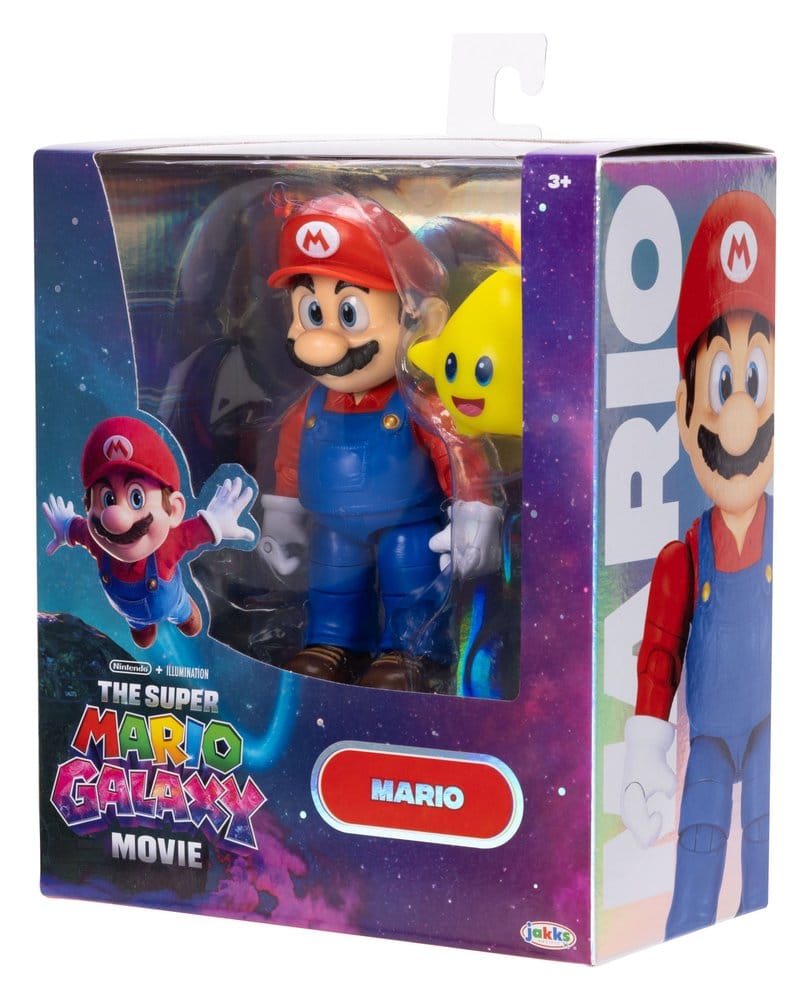 The Super Mario Galaxy Movie Action Figure Mario 13 cm Jakks Pacific