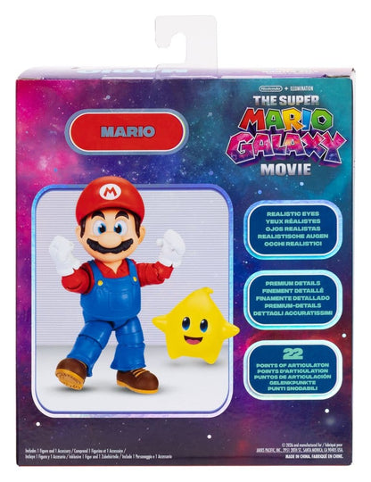 The Super Mario Galaxy Movie Action Figure Mario 13 cm Jakks Pacific