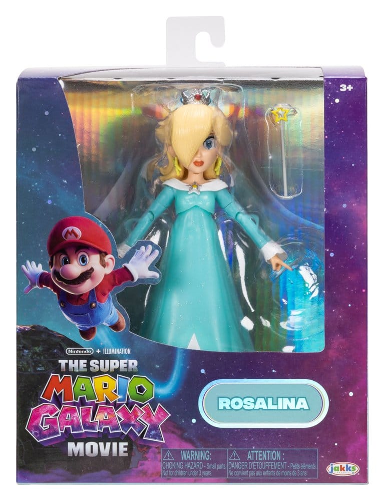 The Super Mario Galaxy Movie Action Figure Rosalina 13 cm Jakks Pacific
