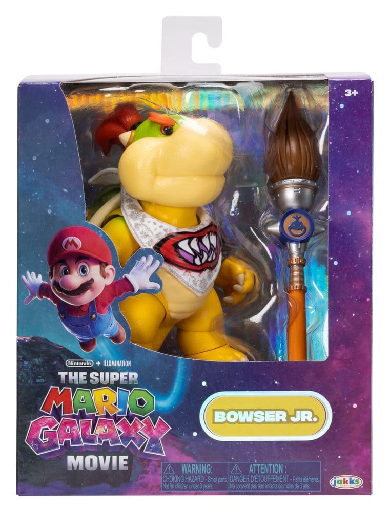 The Super Mario Galaxy Movie Action Figure Bowser Jr. 13 cm Jakks Pacific