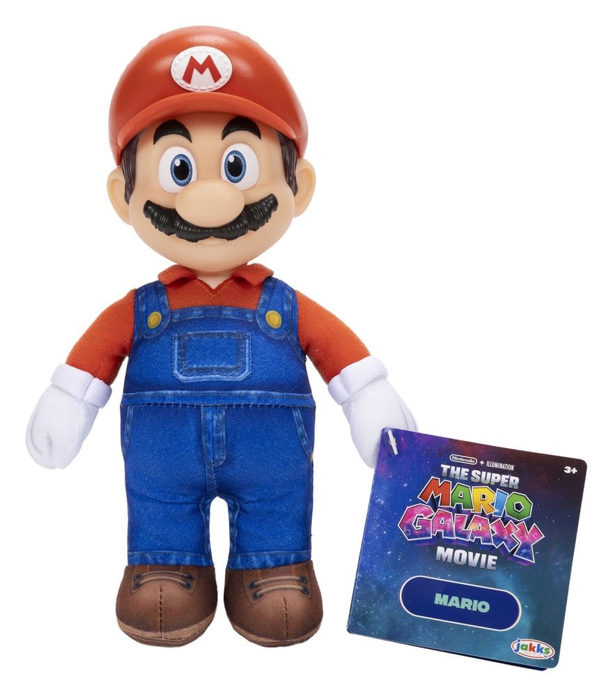The Super Mario Galaxy Movie Plush Figure Mario 23 cm Jakks Pacific