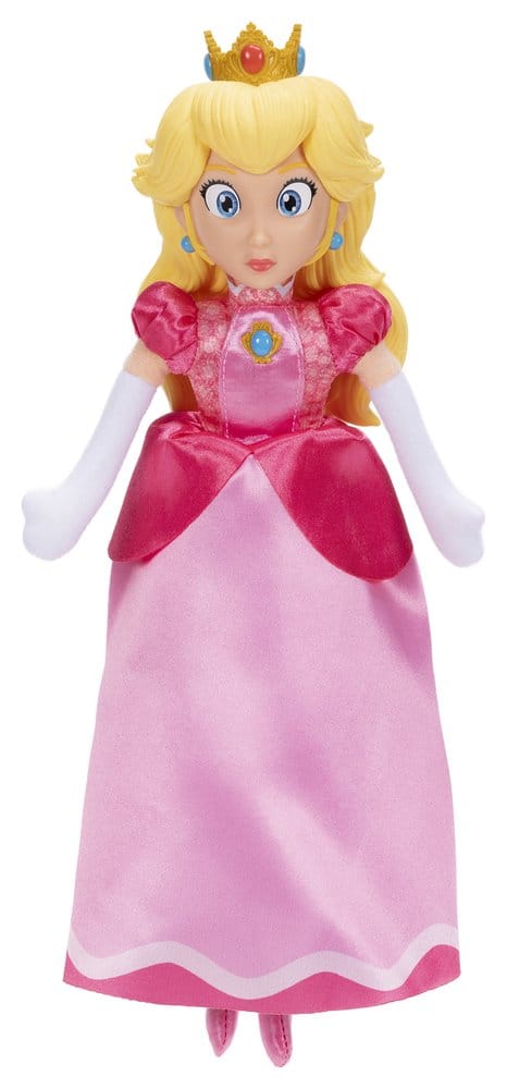 The Super Mario Galaxy Movie Plush Figure Princess Peach 23 cm Jakks Pacific