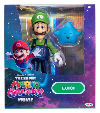 The Super Mario Galaxy Movie Action Figure Luigi 13 cm Jakks Pacific