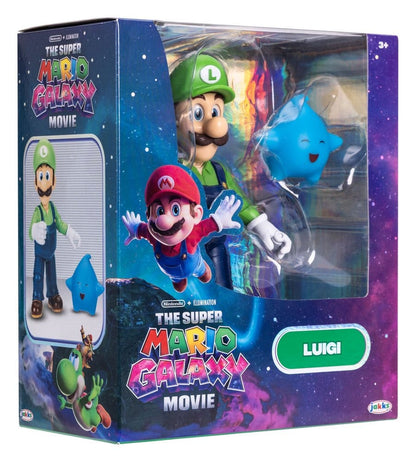 The Super Mario Galaxy Movie Action Figure Luigi 13 cm Jakks Pacific