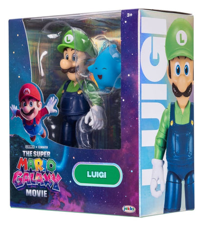 The Super Mario Galaxy Movie Action Figure Luigi 13 cm Jakks Pacific