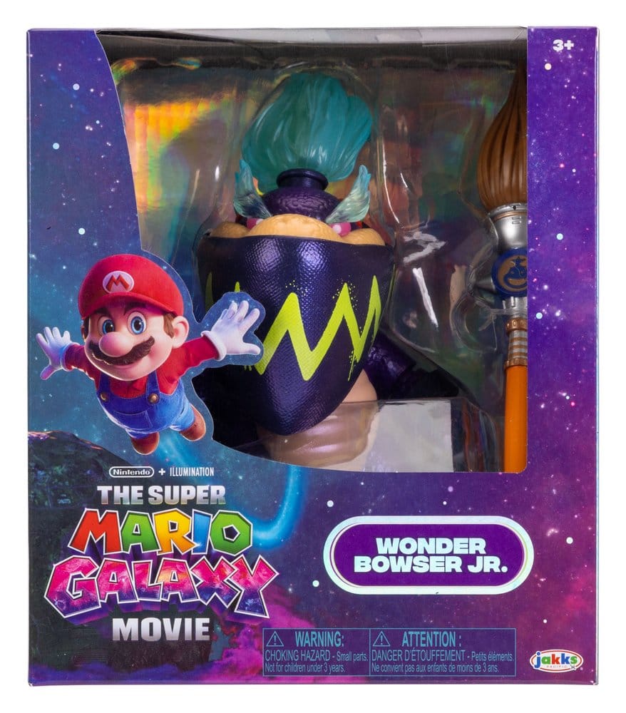 The Super Mario Galaxy Movie Action Figure Wonder Bowser Jr. 13 cm Jakks Pacific