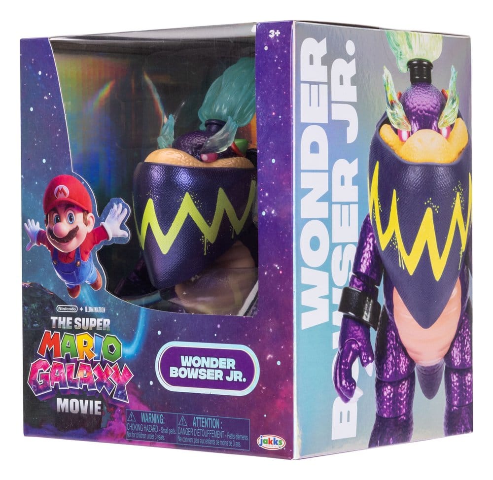 The Super Mario Galaxy Movie Action Figure Wonder Bowser Jr. 13 cm Jakks Pacific