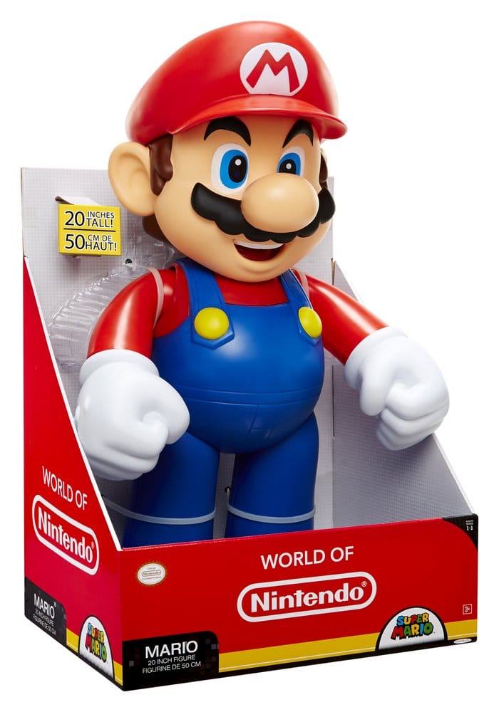 World of Nintendo Big Figs Action Figure Super Mario 50 cm Case (4) Jakks Pacific