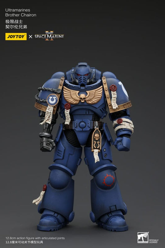 Warhammer 40k Action Figure 1/18 Uitramarines Brother Chairon 13 cm