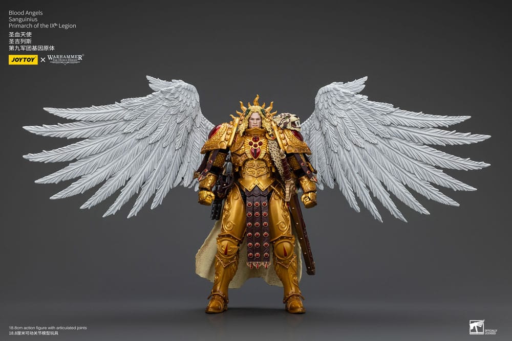 Warhammer The Horus Heresy Action Figure 1/18 Blood Angels Sanguinius Primarch of the IXth Legion 19 cm Joy Toy (CN)