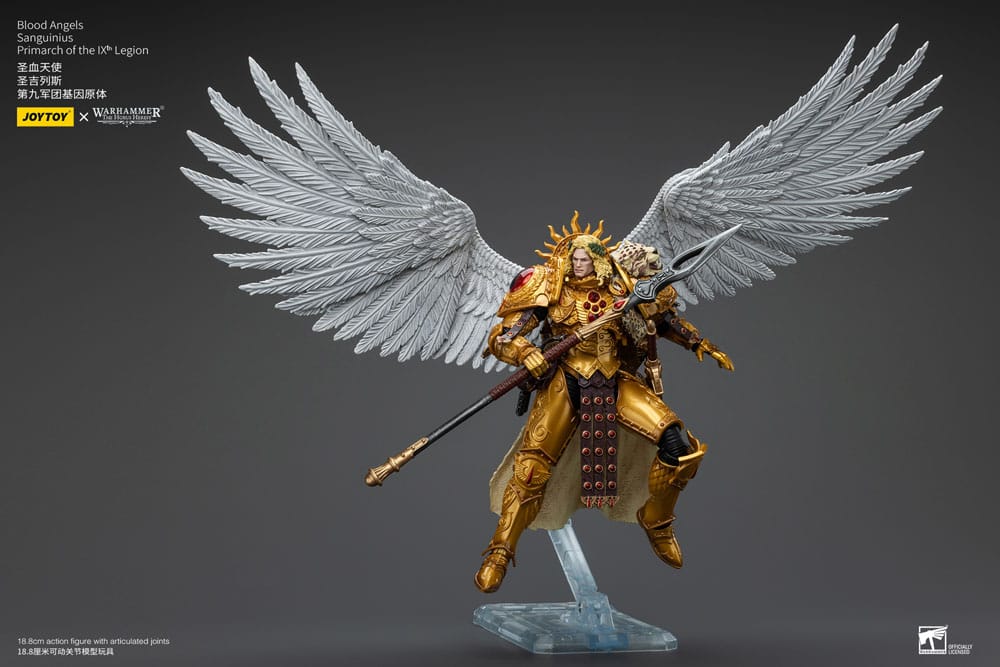 Warhammer The Horus Heresy Action Figure 1/18 Blood Angels Sanguinius Primarch of the IXth Legion 19 cm Joy Toy (CN)