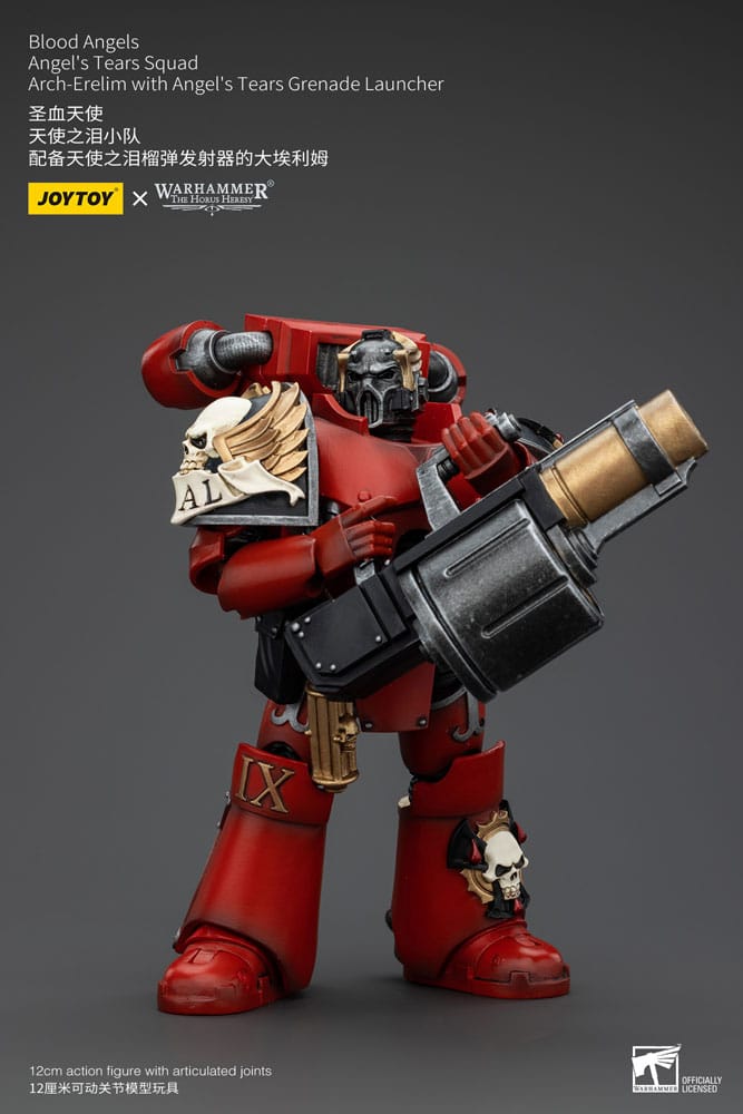 Warhammer The Horus Heresy Action Figure 1/18 Blood Angels Angelâ€™s Tears Squad Arch-Erelim with Angelâ€™s Tears Grenade