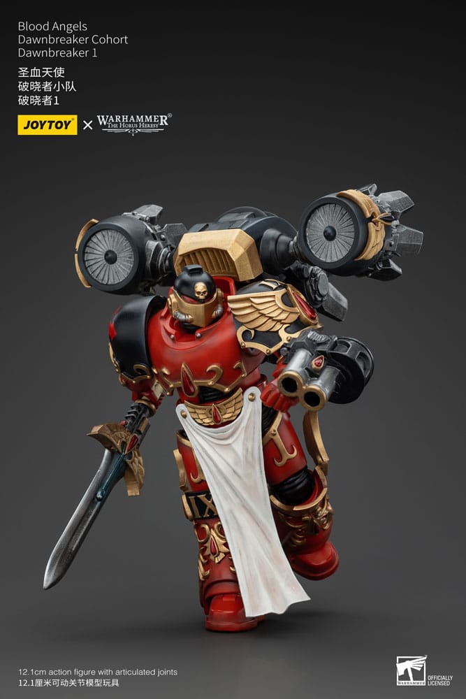 Warhammer The Horus Heresy Action Figure 1/18 Blood Angels Dawnbreaker Cohort Dawnbreaker 1 13 cm Joy Toy (CN)