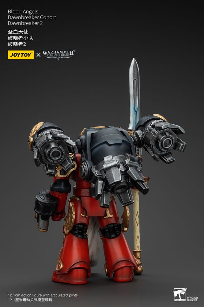 Warhammer The Horus Heresy Action Figure 1/18 Blood Angels Dawnbreaker Cohort Dawnbreaker 2 13 cm Joy Toy (CN)