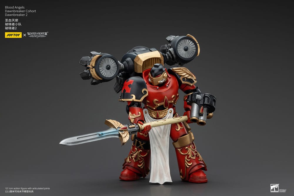 Warhammer The Horus Heresy Action Figure 1/18 Blood Angels Dawnbreaker Cohort Dawnbreaker 2 13 cm Joy Toy (CN)