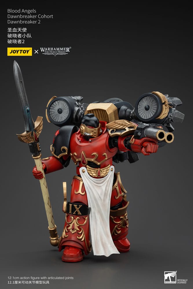 Warhammer The Horus Heresy Action Figure 1/18 Blood Angels Dawnbreaker Cohort Dawnbreaker 2 13 cm Joy Toy (CN)
