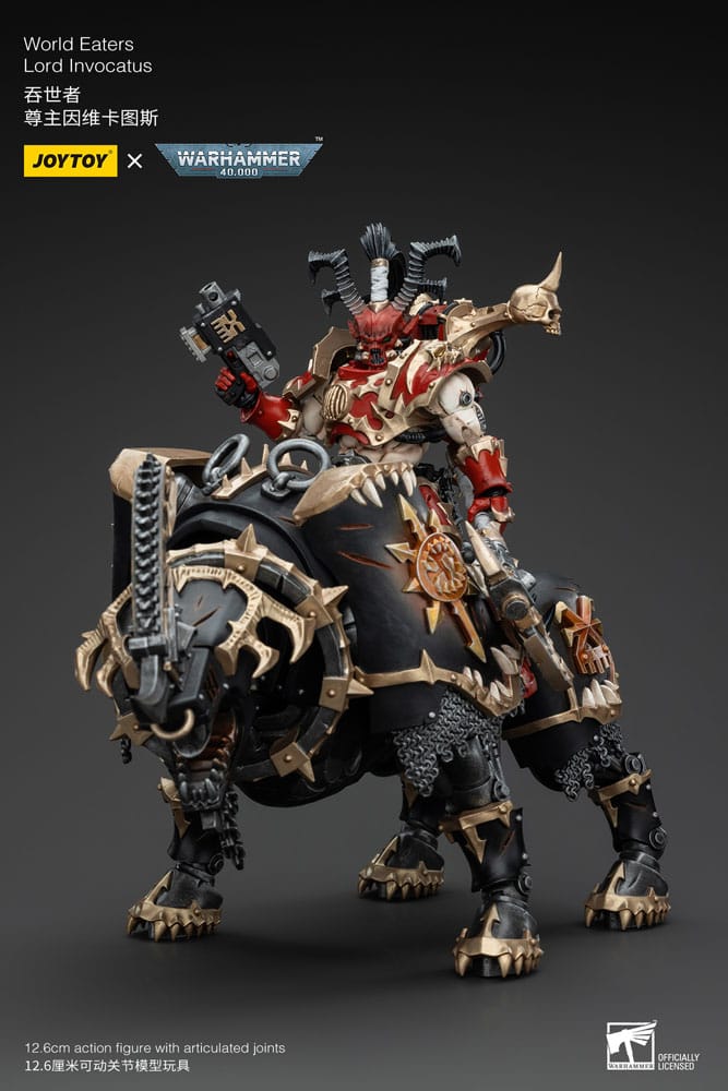 Warhammer 40k Action Figure 1/18 World Eaters Lord Invocatus 13 cm Action figures