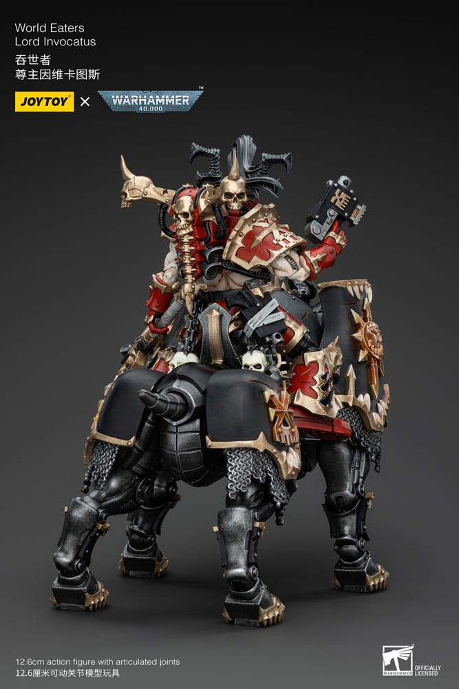 Warhammer 40k Action Figure 1/18 World Eaters Lord Invocatus 13 cm Action figures