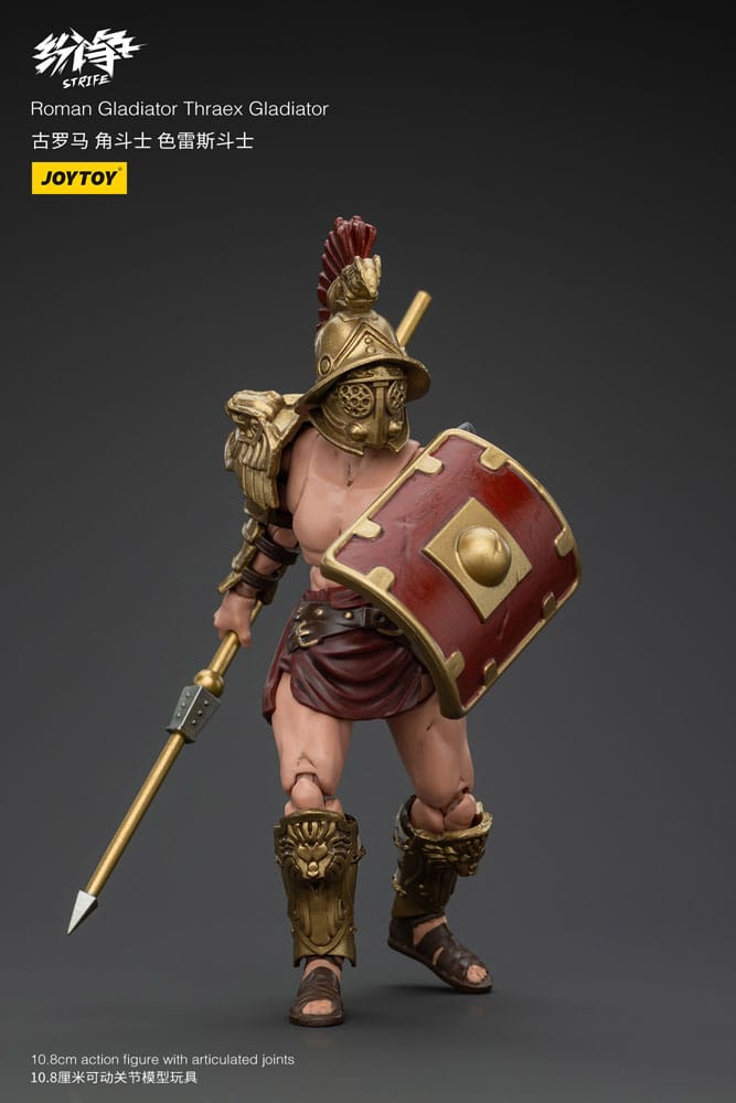 Strife Action Figure 1/18 Roman Gladiator Thraex Gladiator 11 cm Action figures