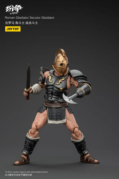 Strife Action Figure 1/18 Roman Gladiator Secutor Gladiator 11 cm Joy Toy (CN)