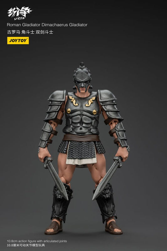 Strife Action Figure 1/18 Roman Gladiator Dimachaerus Gladiator 11 cm Joy Toy (CN)
