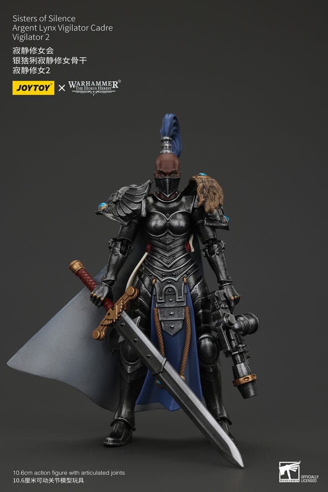 Warhammer The Horus Heresy Actionfigur Sisters of Silence Argent Lynx Vigilator Cadre Vigilator 2 19 cm Action figures