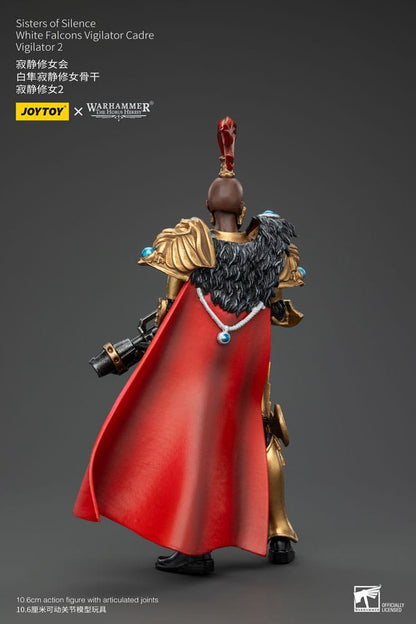 Warhammer The Horus Heresy Actionfigur Sisters of Silence White Falcons Vigilator Cadre Vigilator 2 19 cm Joy Toy (CN)