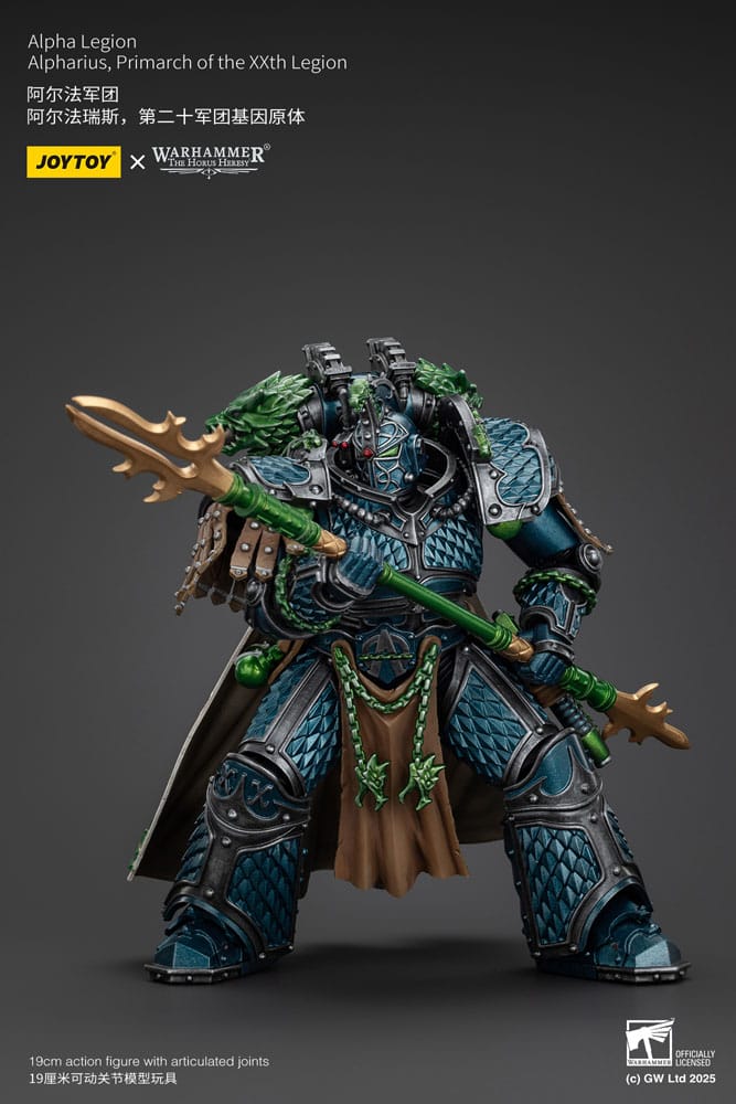 Warhammer The Horus Heresy Action Figure Alpha Legion Alpharius, Primarch of the XXth Legion 25 cm Joy Toy (CN)