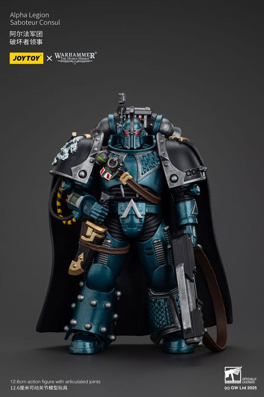 Warhammer The Horus Heresy Action Figure Alpha Legion Saboteur Consul 20 cm Joy Toy (CN)