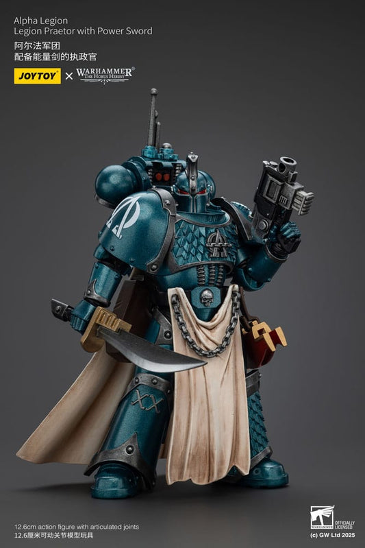 Warhammer The Horus Heresy Action Figure Alpha Legion Praetor with Power Sword 20 cm Joy Toy (CN)