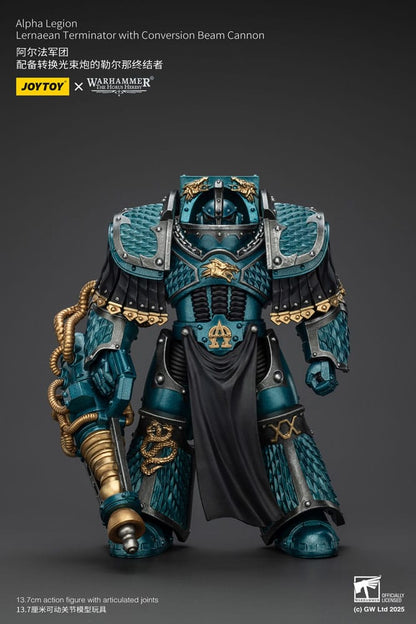 Warhammer The Horus Heresy Action Figure Alpha Legion Lernaean Terminator with Conversion Beam Cannon 20 cm Joy Toy (CN)