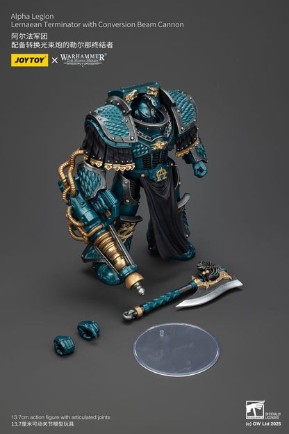 Warhammer The Horus Heresy Action Figure Alpha Legion Lernaean Terminator with Conversion Beam Cannon 20 cm Joy Toy (CN)