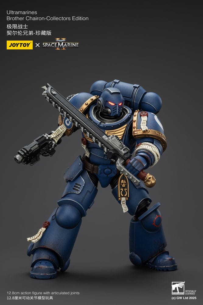 Warhammer 40,000: Space Marine 2 Action Figure Ultramarines Brother Chairon Collectors Edition 13 cm Action figures