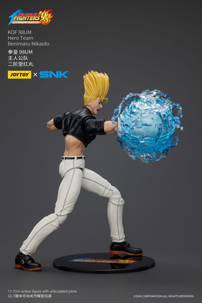 The King Of Fighters '98 Action Figure Hero Team Benimaru Nikaido 12 cm Joy Toy (CN)